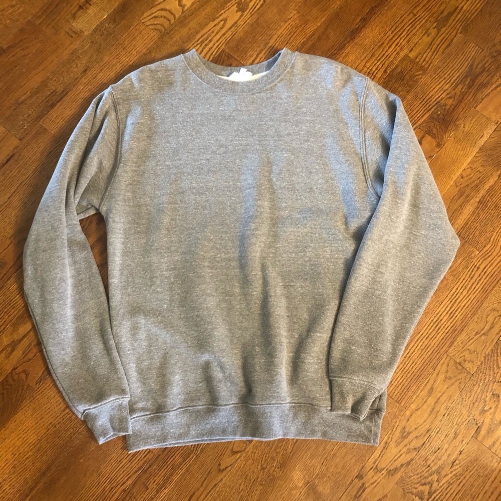 Tribe Kelley Men's Heather Gray Crewneck Sweater